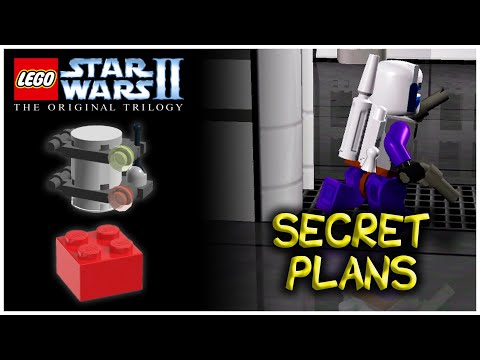 Scène de jeu de Lego Star Wars II: The Original Trilogy sur Xbox