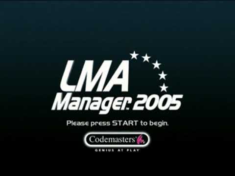 LMA Manager 2005 sur Xbox