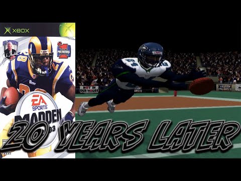 Scène de jeu de Madden NFL 2003 sur Xbox