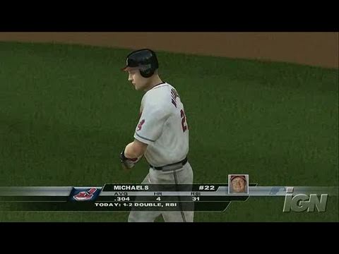 Scène de jeu de Major League Baseball 2K6 sur Xbox