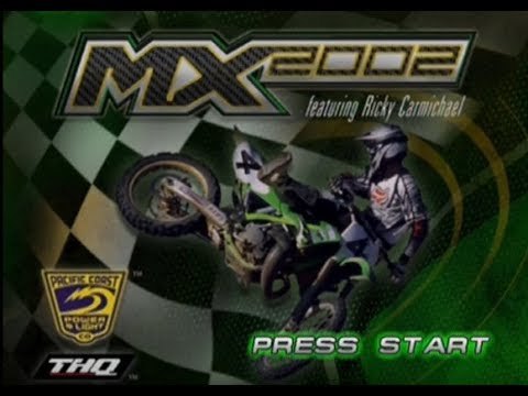 Scène de jeu de MX 2002 sur Xbox