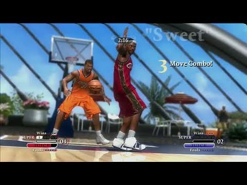 Capture de NBA Ballers sur Xbox