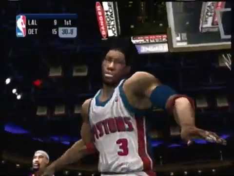 Scène de jeu de NBA Inside Drive 2003 sur Xbox