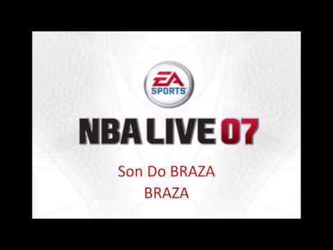 Scène de jeu de NBA Live 07 sur Xbox