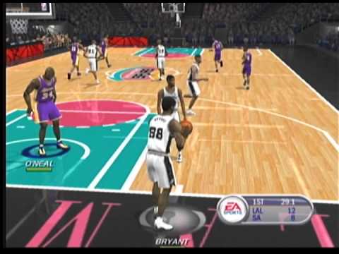 Capture de NBA Live 2002 sur Xbox