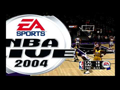 Capture de NBA Live 2004 sur Xbox