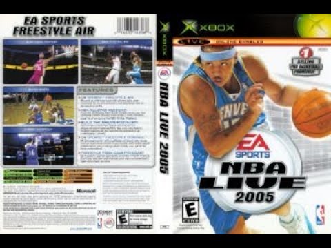 Capture de NBA Live 2005 sur Xbox