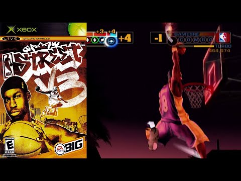 Capture de NBA Street V3 sur Xbox
