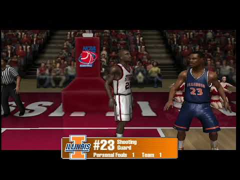 Scène de jeu de NCAA March Madness 06 sur Xbox
