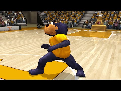 Scène de jeu de NCAA March Madness 2004 sur Xbox