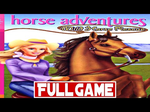 Scène de jeu de Barbie Horse Adventures: Wild Horse Rescue sur Xbox