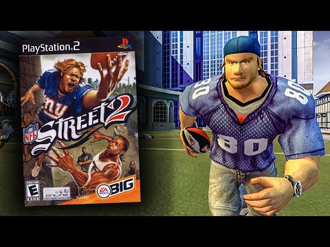 Scène de jeu de NFL Street 2 sur Xbox