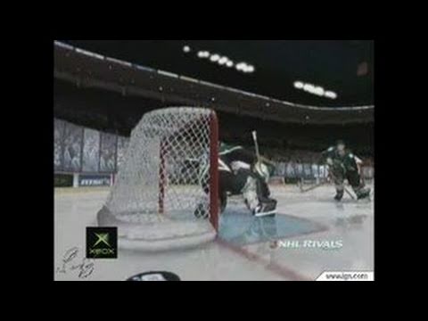 Scène de jeu de NHL Rivals 2004 sur Xbox