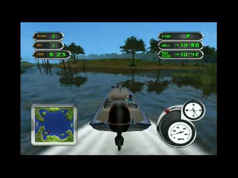 Scène de jeu de Bass Pro Shops: Trophy Bass 2007 sur Xbox