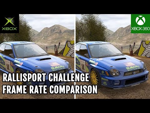 Scène de jeu de Rallisport Challenge sur Xbox