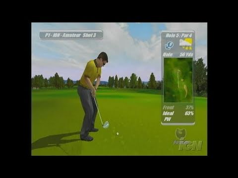 Scène de jeu de Real World Golf sur Xbox
