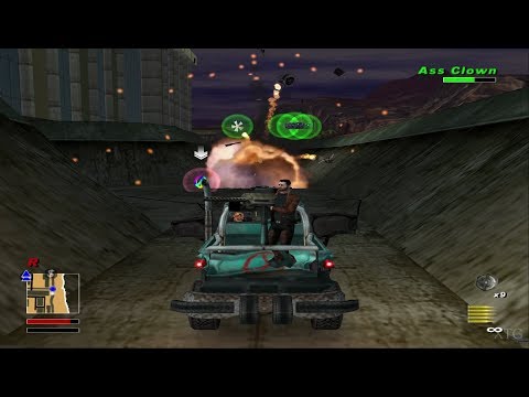 Scène de jeu de RoadKill sur Xbox