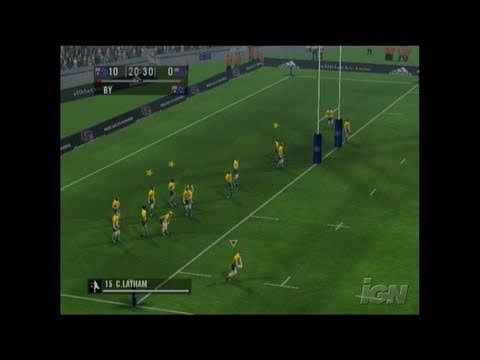 Scène de jeu de Rugby 06 sur Xbox