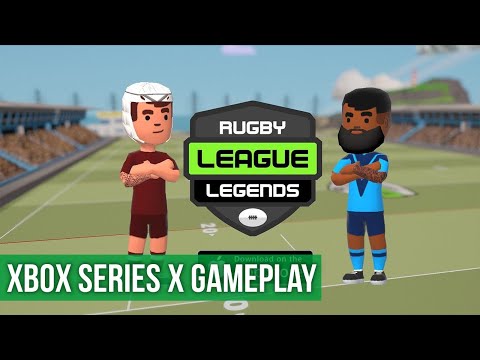 Scène de jeu de Rugby League sur Xbox