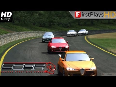 Scène de jeu de SCAR : Squadra Corse Alfa Romeo (PAL) sur Xbox