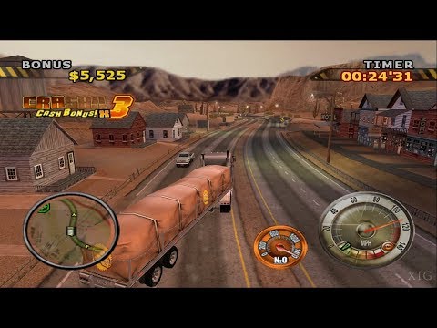 Scène de jeu de Big Mutha Truckers 2 sur Xbox