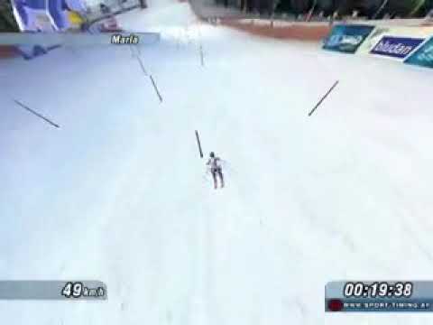 Scène de jeu de Ski Racing 2005 sur Xbox