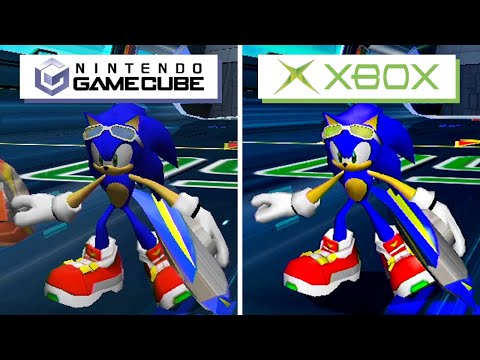 Capture de Sonic Riders sur Xbox
