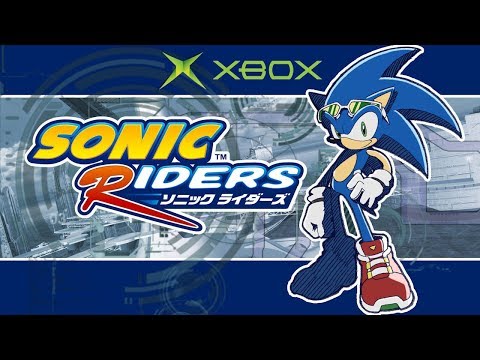 Scène de jeu de Sonic Riders sur Xbox