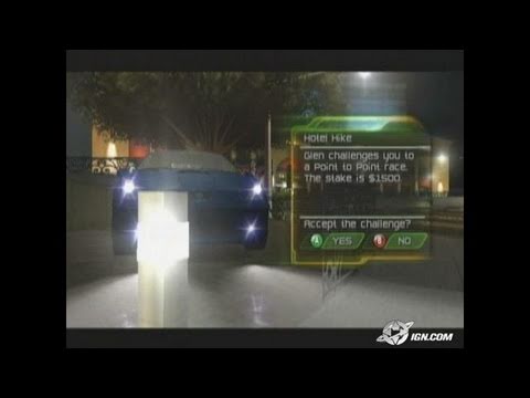 Scène de jeu de Street Racing Syndicate sur Xbox