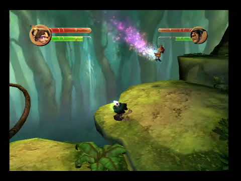 Scène de jeu de Tak: The Great Juju Challenge sur Xbox