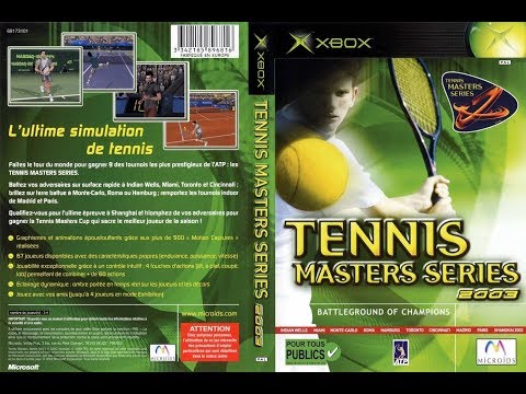 Scène de jeu de Tennis Masters Series 2003 sur Xbox