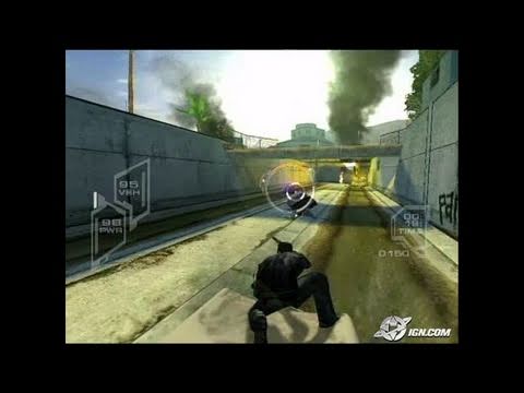 Scène de jeu de Terminator 3: The Redemption sur Xbox