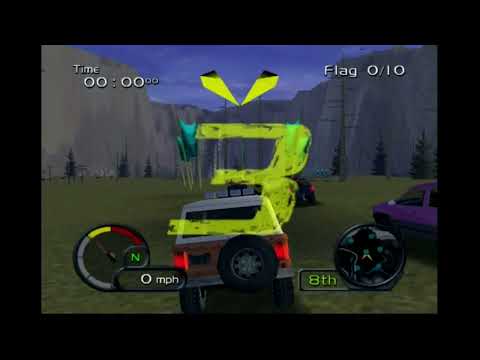 Scène de jeu de Test Drive Off-Road Wide Open sur Xbox