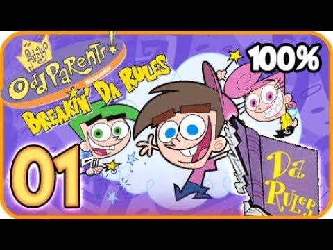 Scène de jeu de The Fairly OddParents: Breakin' Da Rules sur Xbox