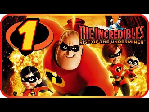 Scène de jeu de The Incredibles: Rise of the Underminer sur Xbox