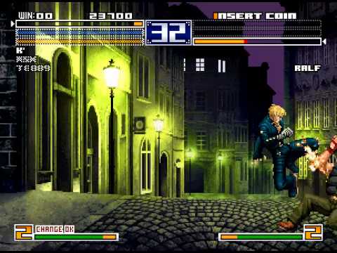 Scène de jeu de The King of Fighters 2003 sur Xbox