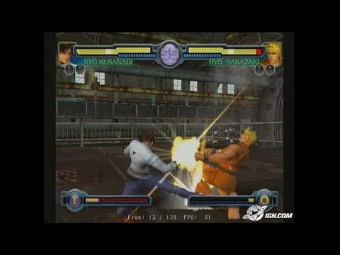 Capture de The King of Fighters: Maximum Impact sur Xbox