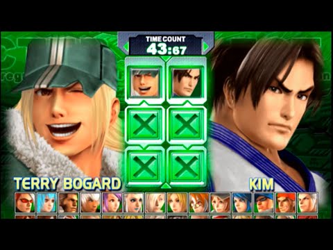 Scène de jeu de The King of Fighters: Maximum Impact sur Xbox