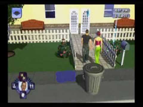 Illustration vidéo de The Sims Bustin' Out sur Xbox