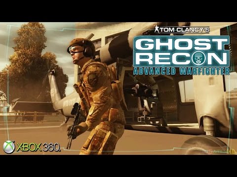 Scène de jeu de Tom Clancy's Ghost Recon: Advanced Warfighter sur Xbox