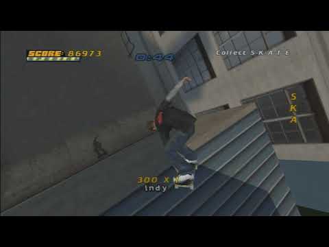 Capture de Tony Hawk's Pro Skater 4 sur Xbox