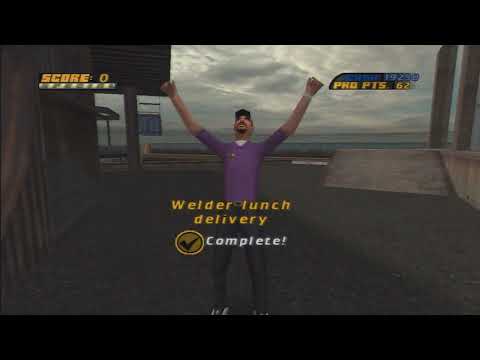 Scène de jeu de Tony Hawk's Pro Skater 4 sur Xbox