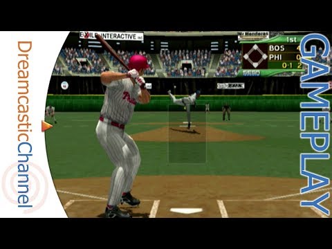 Scène de jeu de World Series Baseball 2K2 sur Xbox