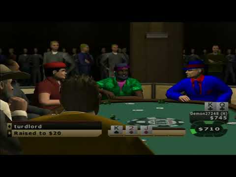 Capture de World Series of Poker sur Xbox