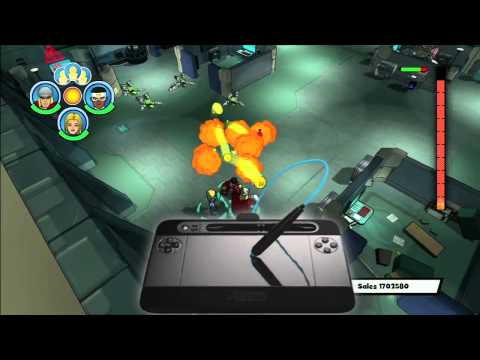 Illustration vidéo de uDraw Studio : Marvel Super Hero Squad: Comic Combat sur Xbox 360