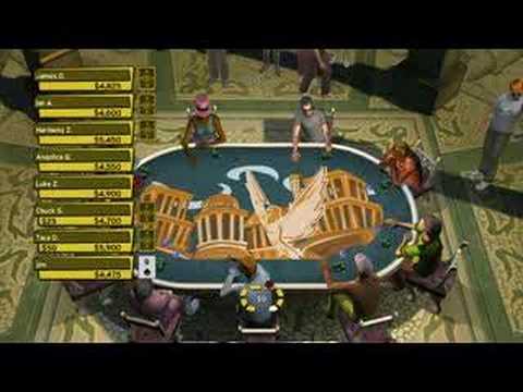 Scène de jeu de World Championship Poker 2 sur Xbox 360