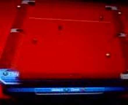Scène de jeu de World Snooker Championship 2007 sur Xbox 360