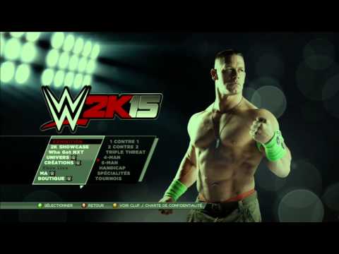 WWE 2K15 sur Xbox 360 PAL