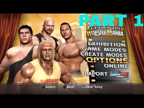 Screen de WWE Legends of WrestleMania sur Xbox 360