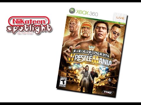 WWE Legends of WrestleMania sur Xbox 360 PAL